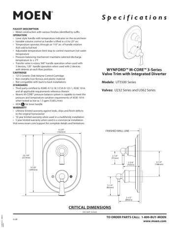 moen ut5500bn