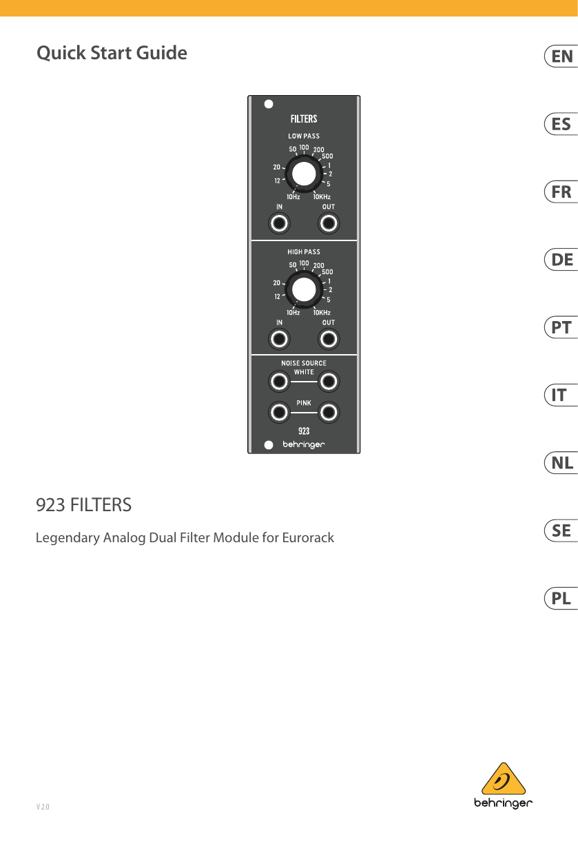 Behringer service manuals