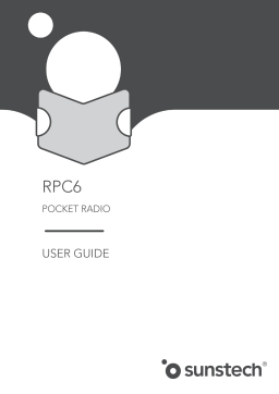 Sunstech RPC6 Portable radio User Guide