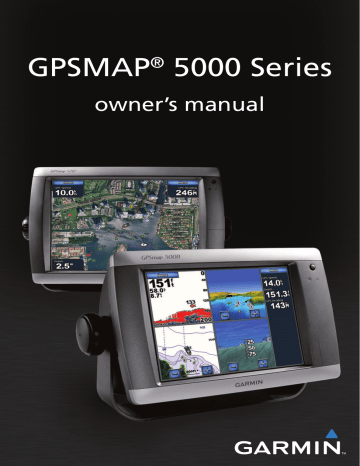 Garmin 5000 GPS Receiver User Manual | Manualzz