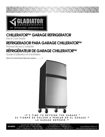 Whirlpool Garf19pk01 Refrigerator, Gladiator Garageworks Chillerator Garage Refrigerator