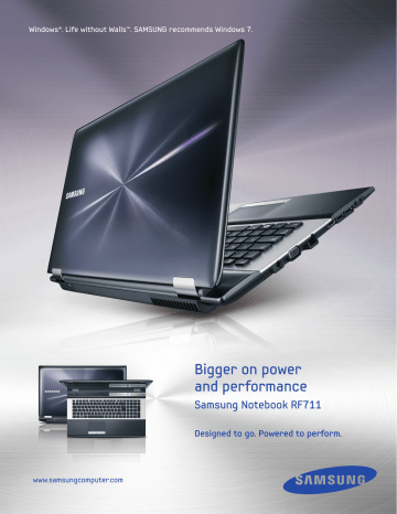 Samsung NPRF711S01US Laptop User manual | Manualzz