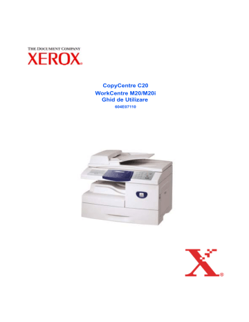 Xerox WORKCENTER M20I All in One Printer Manual de utilizare | Manualzz