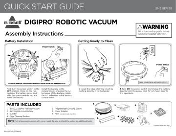 Bissell 2142 Series Digipro Robotic 