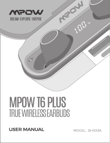 MPow T6 Plus User Manual Manualzz