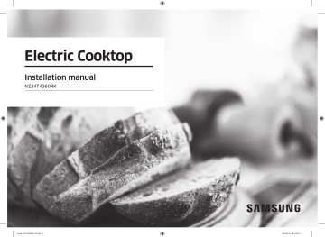 Samsung Electric Cooktop Installation instructions | Manualzz