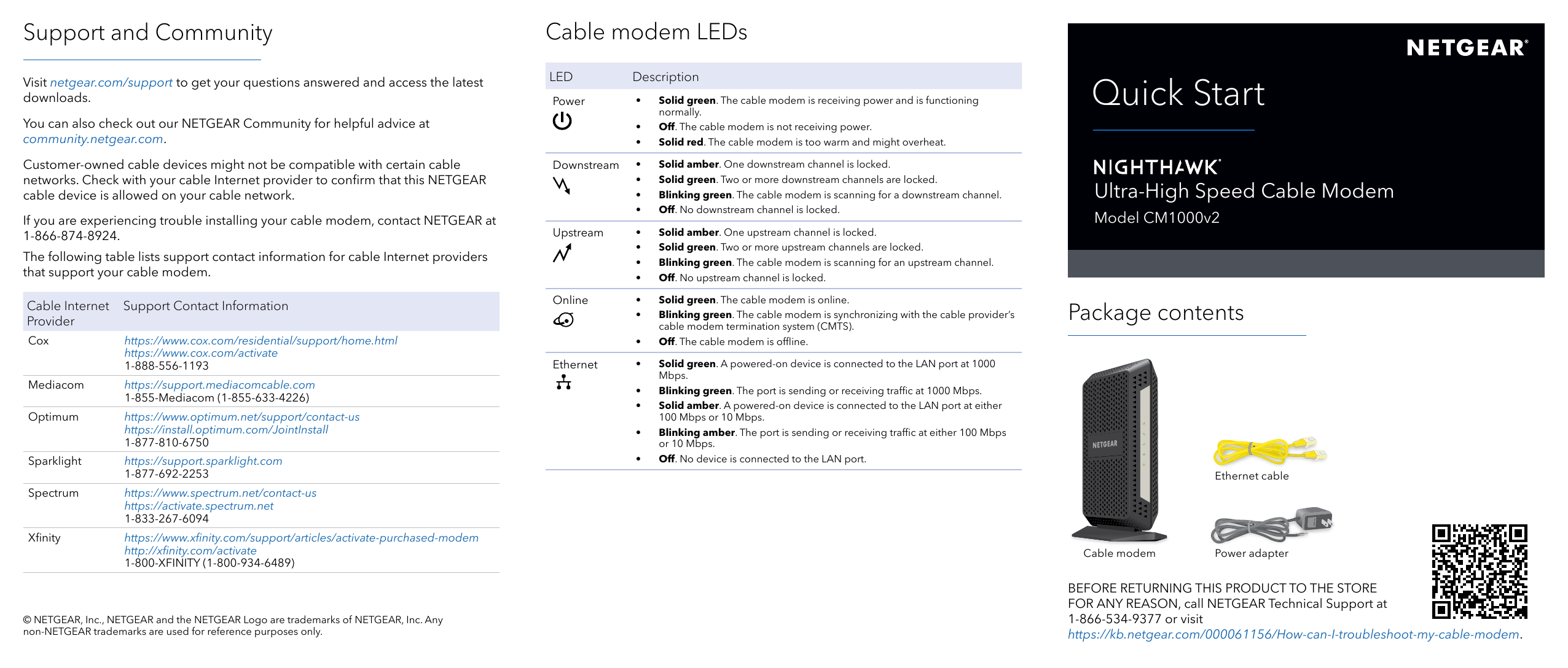 Netgear Ultra High Speed Cable Modem User Guide Manualzz