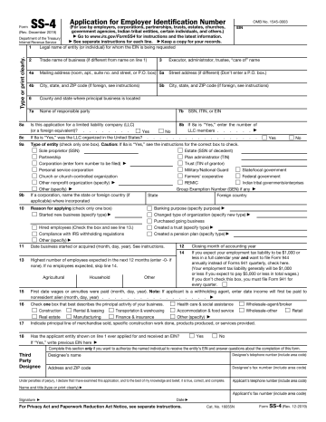 IRS Tax Exempt Status Application Instructions | Manualzz