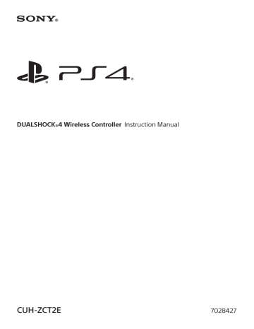 Sony PS4 DualShock 4 Wireless Controller Instruction manual | Manualzz