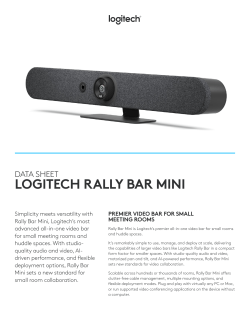 Logitech Rally Bar Mini - User manual | manualzz.com
