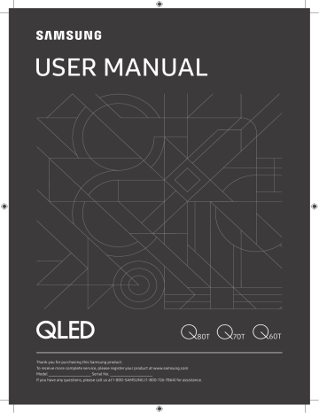 Samsung QLED Smart 4K TV User Manual | Manualzz