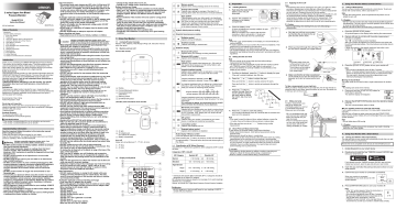 OMRON 5 series Upper Arm Blood Pressure Monitor Instruction Manual