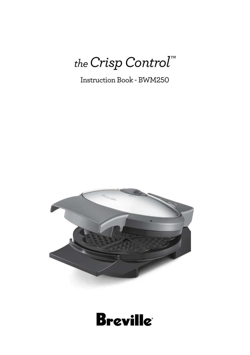 Breville The Crisp Control Instruction 