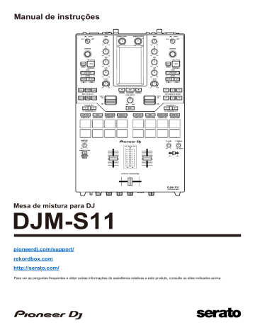 Pioneer DJM-S11 DJ Mixer Manual do proprietário | Manualzz