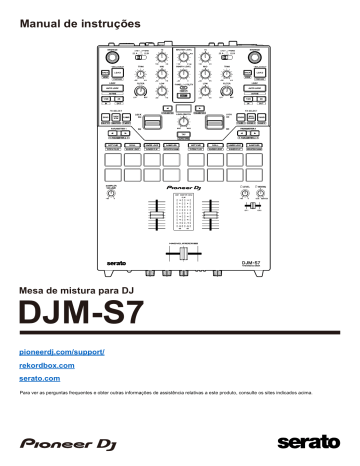 Pioneer DJM-S7 DJ Mixer Manual do proprietário | Manualzz