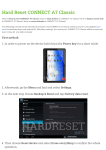 Hard Reset CONNECT A7 Classic