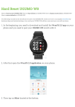 UGUMO W8 User Manual | AI Chat &amp; PDF Download