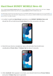Hard Reset BUNDY MOBILE Nevo 4S