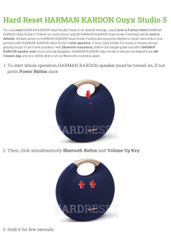 Harman Kardon Onyx Studio 5 - Hard 
