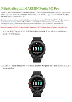 garmin fenix 6x manual