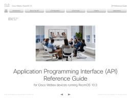 Cisco Webex Board Reference guide
