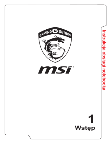 MSI GT80S TITAN SLI (6th Gen) (GTX 980 SLI) LAPTOP Instrukcja obsługi | Manualzz