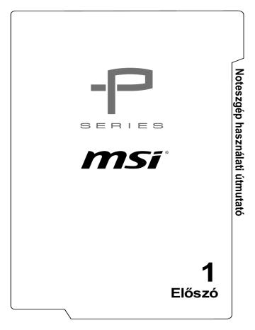 MSI GF63 Thin (Intel® 9th Gen) (GeForce® GTX) LAPTOP Návod na obsluhu | Manualzz
