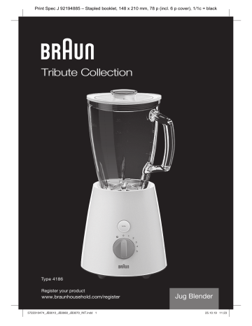 braun type 4169 hand blender manual francais