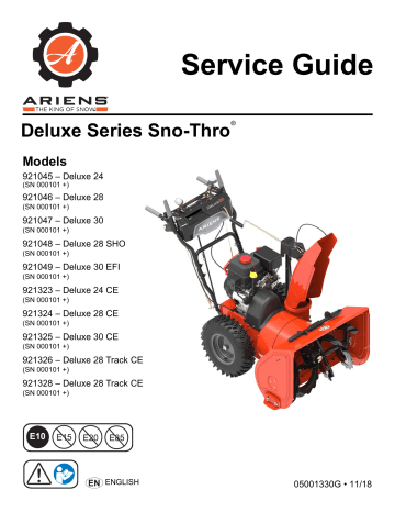 Ariens 921049 DELUXE 30 EFI Service Manual | Manualzz