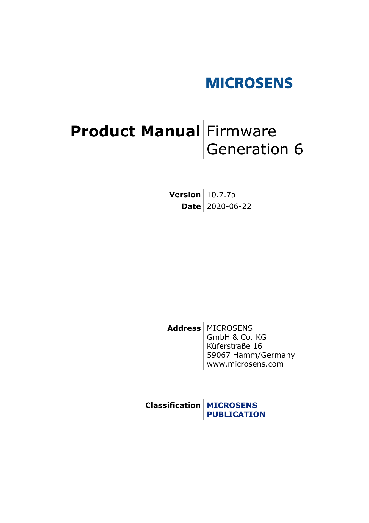 Microsens MS440200M-G6+ Switch 45 Horizontal 5 RJ45 Fibre ST