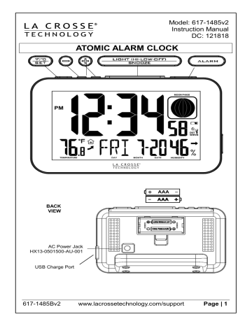 atomic alarm crosse manualzz