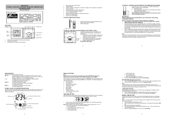 crosse manual manualzz