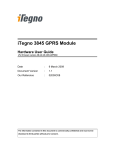 iTegno 3845 User Manual
