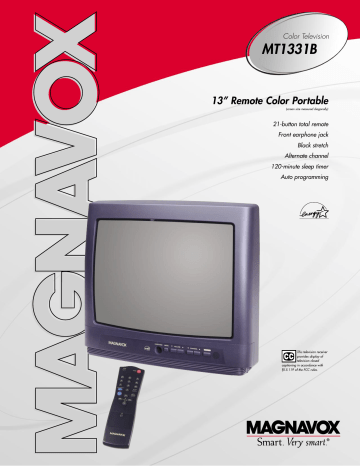 Magnavox MT1331B Brochure | Manualzz