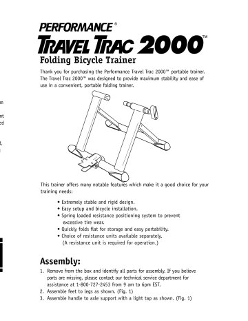 performance travel trac 2