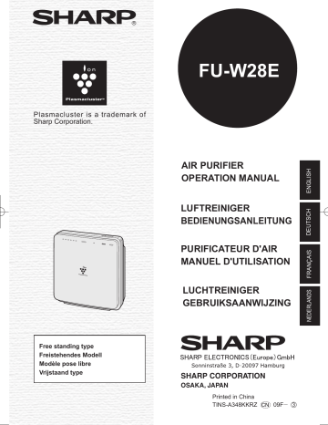 sharp fu w28e filter