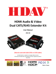 Hdav HD-C5 User Manual