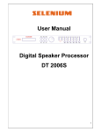 Selenium DT 2006S User Manual