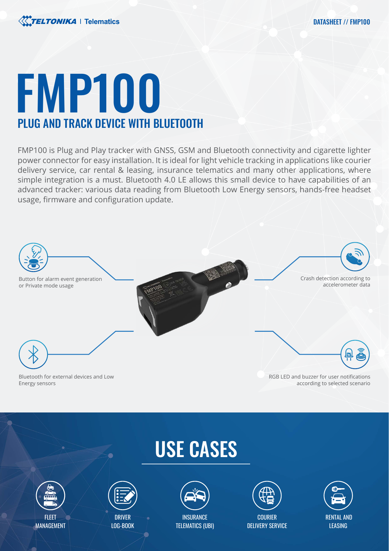 FMB110 FOTA Teltonika 1Y support