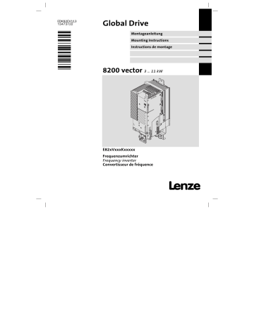 Lenze 8200 vector схема подключения