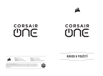 Corsair ONE a100 Compact Gaming PC Stručná príručka spustenia | Manualzz
