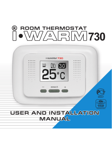 I WARM 730 User And Installation Manual | Manualzz