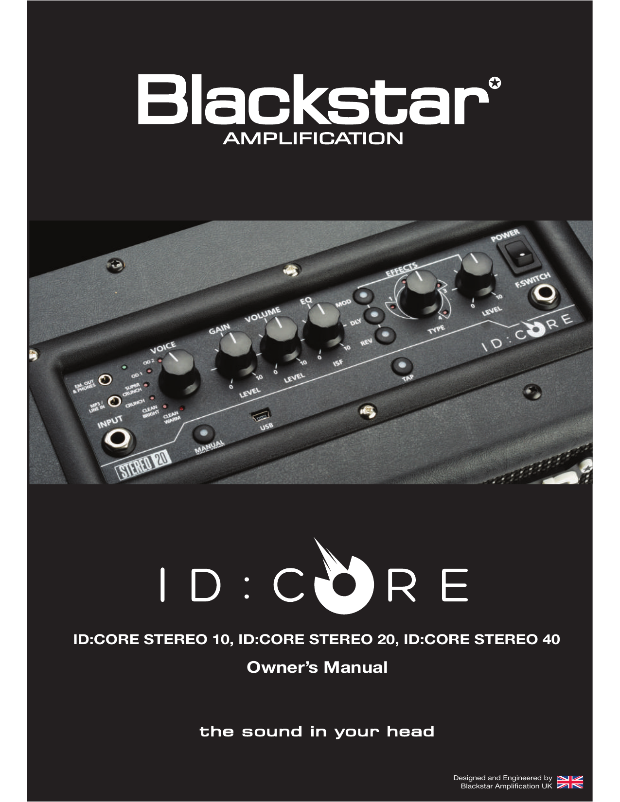 Blackstar ID:CORE STEREO 40 Owner's Manual | Manualzz