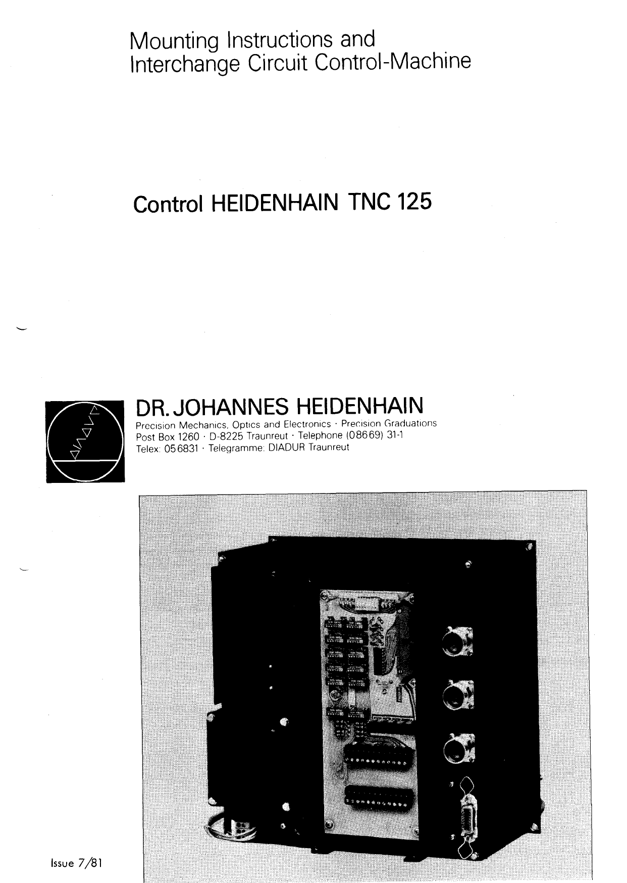 Heidenhain Tnc 360 Typ A Serial CNC / Dnc Datenkabel - Stk