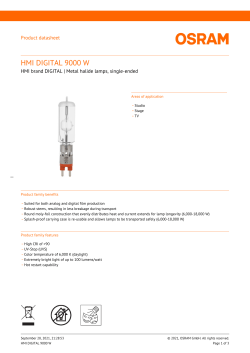 Osram Hmi Digital W Datasheet Manualzz Com