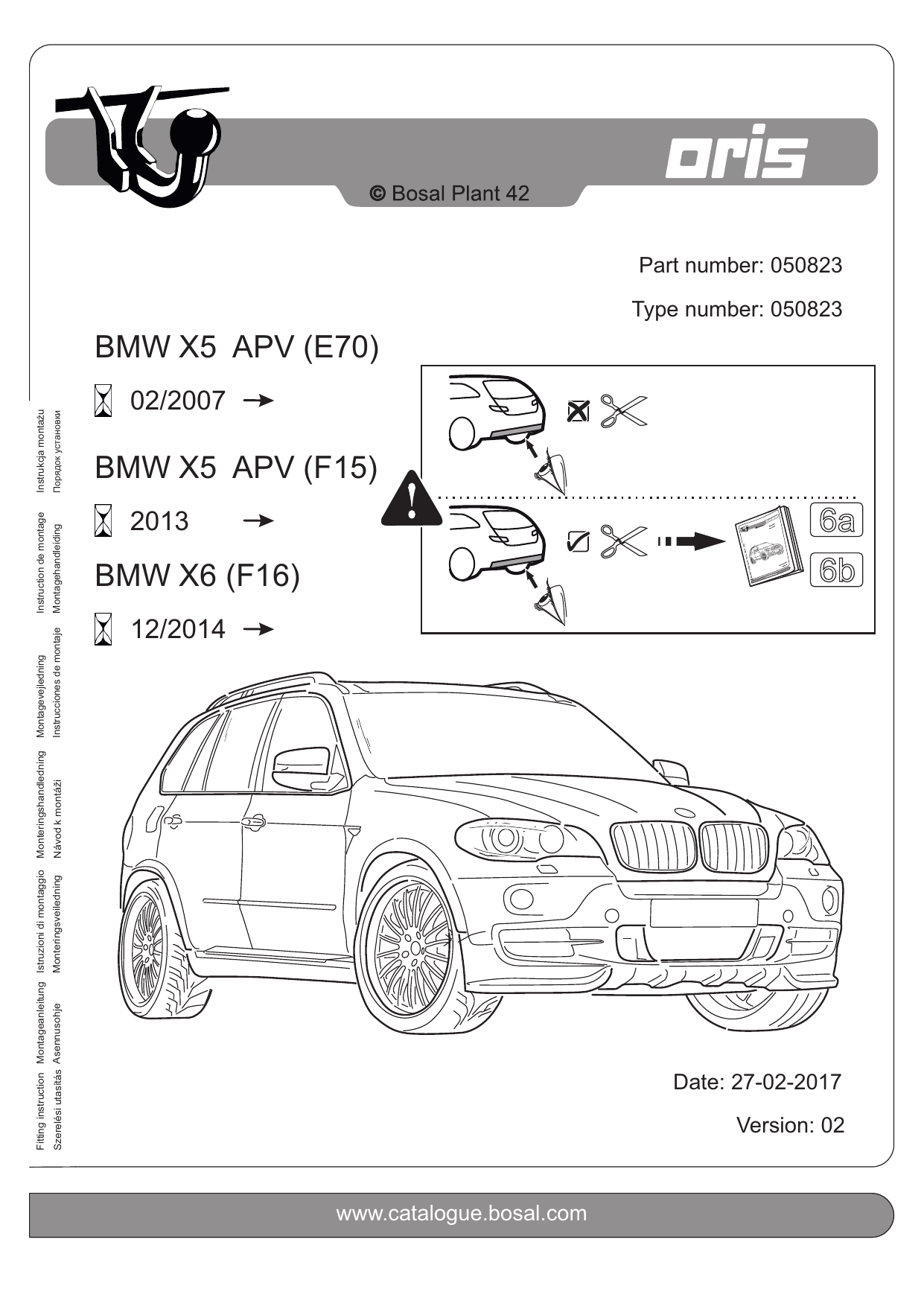 Bosal 050 823 Installation manual Manualzz