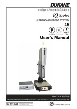 Dukane iQ LE Pneu User Manual
