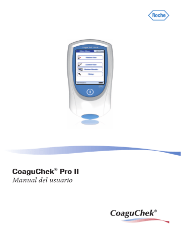 Roche CoaguChek Pro II Manual de usuario | Manualzz