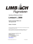 LIMBACH L 2000 E0, L 2000 EC Operating And Maintenance Manual