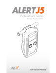 Alert J5 Instruction Manual